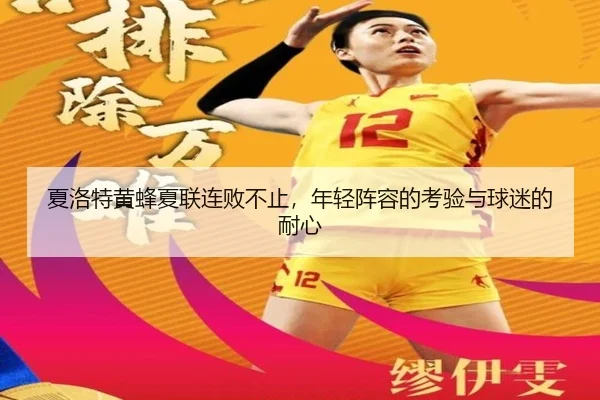 夏洛特黄蜂夏联连败不止，年轻阵容的考验与球迷的耐心